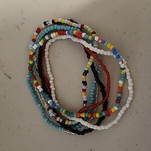 Assorted beads bracelets new